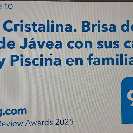 Casa Cristalina. Brisa Del Mar De Con Sus Calas. Mar Y Piscina En Familia. *