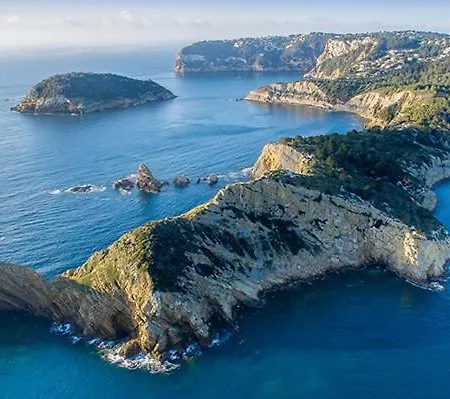 Casa Cristalina. Brisa Del Mar De Con Sus Calas. Mar Y Piscina En Familia. Lägenhet