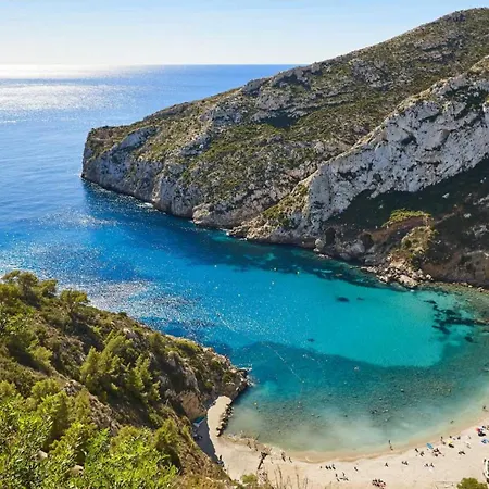 Lägenhet Casa Cristalina. Brisa Del Mar De Con Sus Calas. Mar Y Piscina En Familia. Jávea